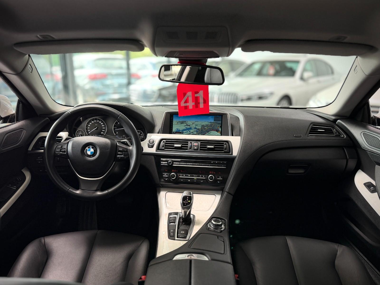BMW 640 d xDrive Coupé F13 – 313 ch – 56 000 km – HUD – Cuir Dakota – Avertisseurs angle mort