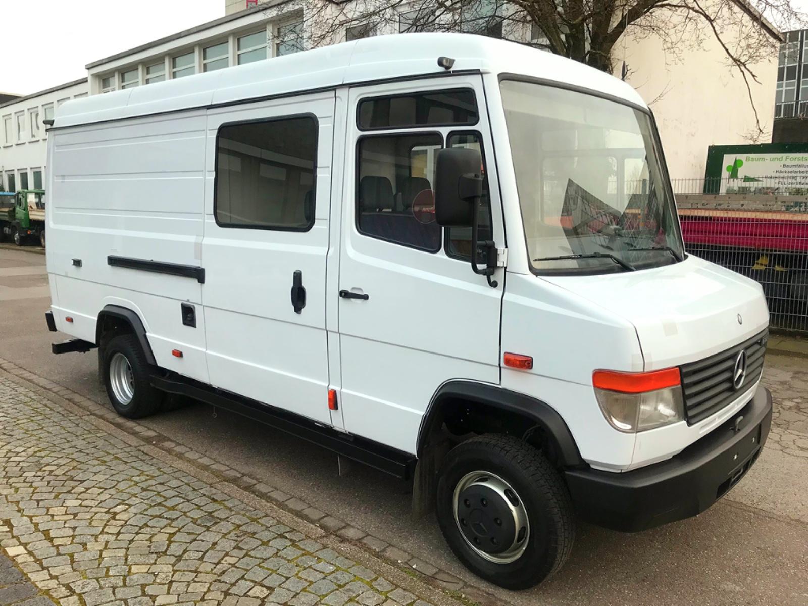Mercedes-Benz Vario 612 EX-Polizei Mixto Kasten Wohnmobil 814