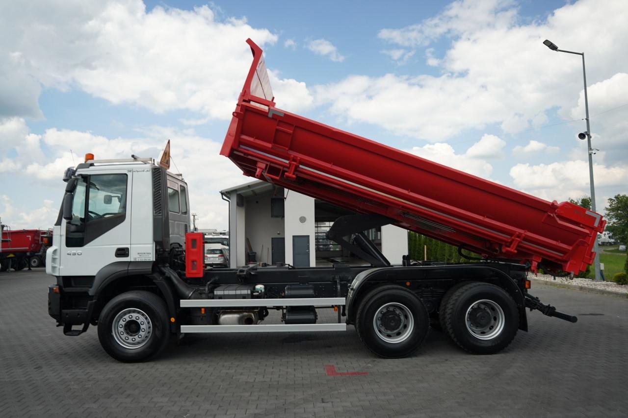 Iveco TRAKKER 450 / 6X4 / WYWROTKA / HYDROKLAPA / HYDR