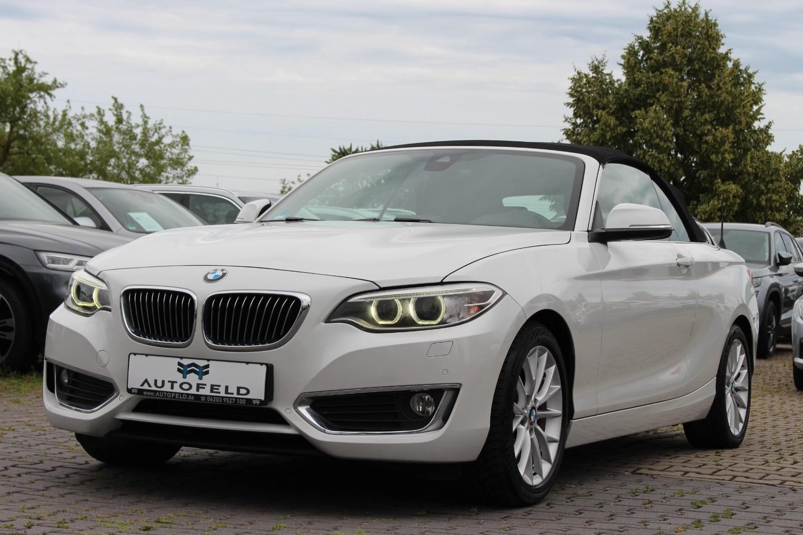 BMW 220d Cabrio/SHEFT/KLIMA/PDC/BT/NAVI/LEDER/