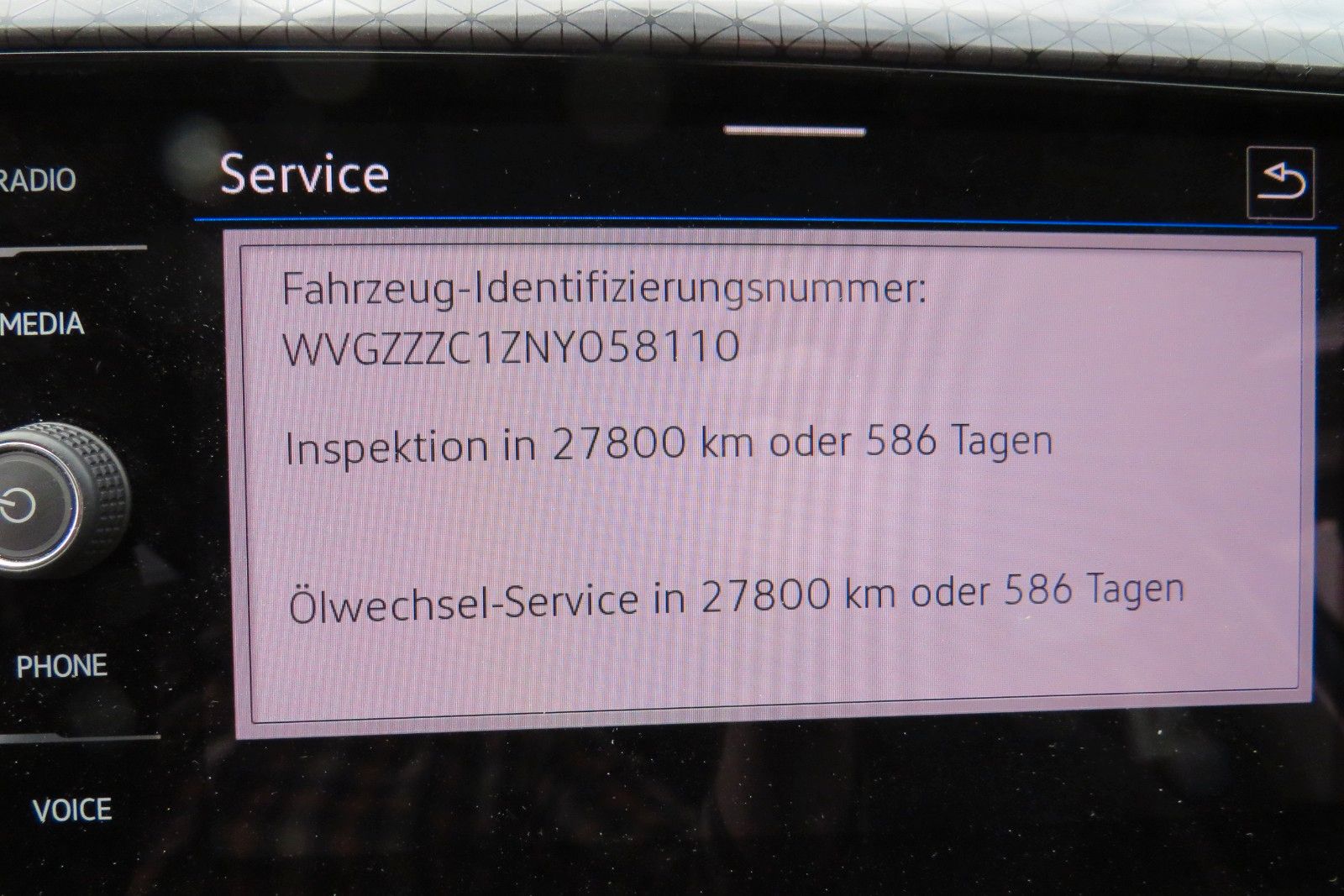 Fahrzeugabbildung Volkswagen T-Cross Highline DSG ACC NAVI AHK APP 1.HAND