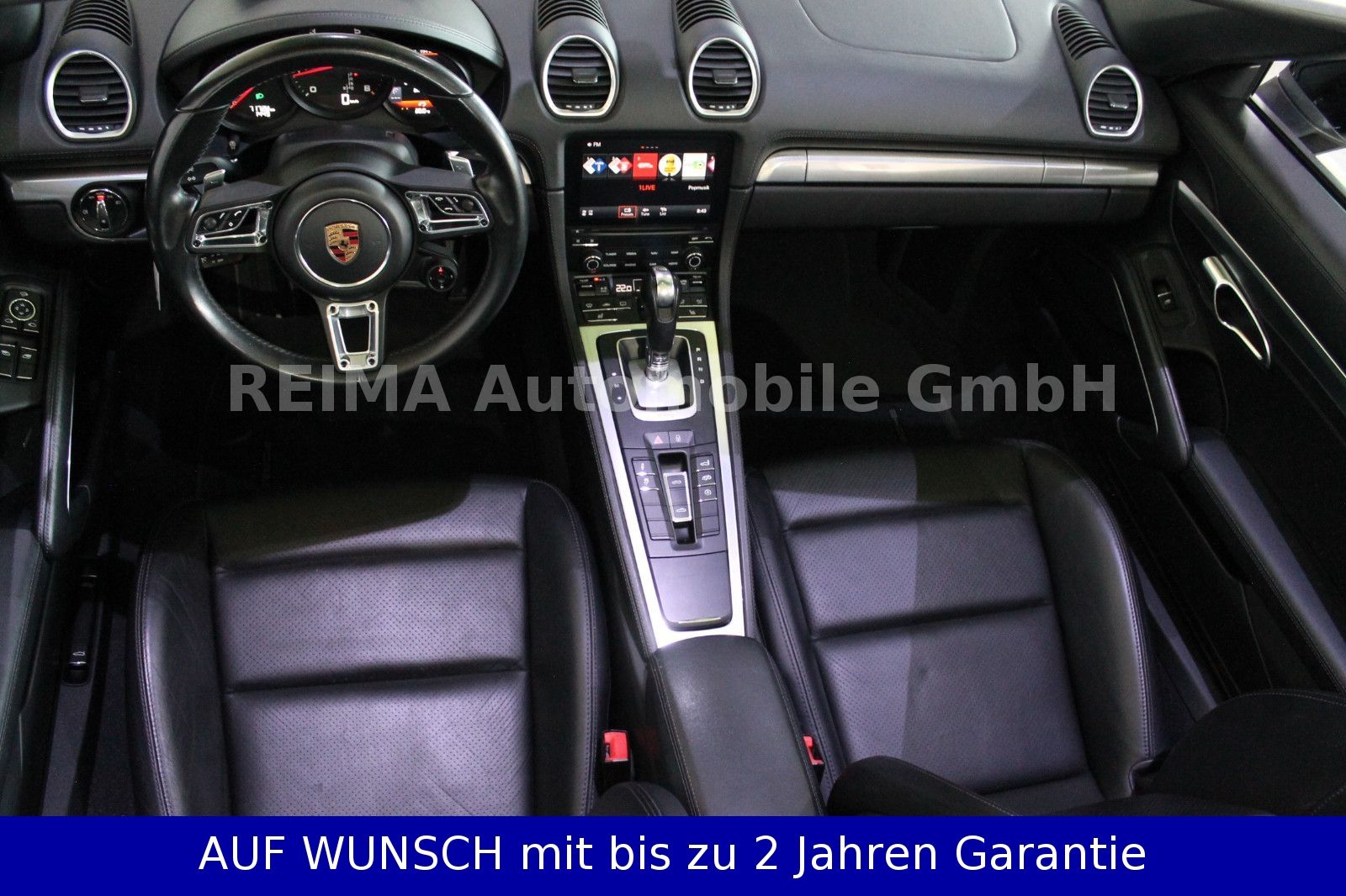 Fahrzeugabbildung Porsche 718 Boxster GTS,  Sport Chrono, D. Auslieferung