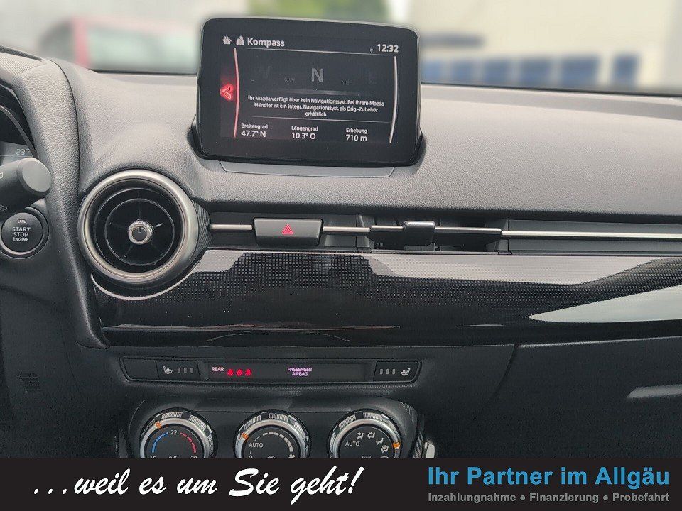 Fahrzeugabbildung Mazda 2 SKY-G 90 KIZOKU RENTNERFZG NEUWERTIG CARPLAY++