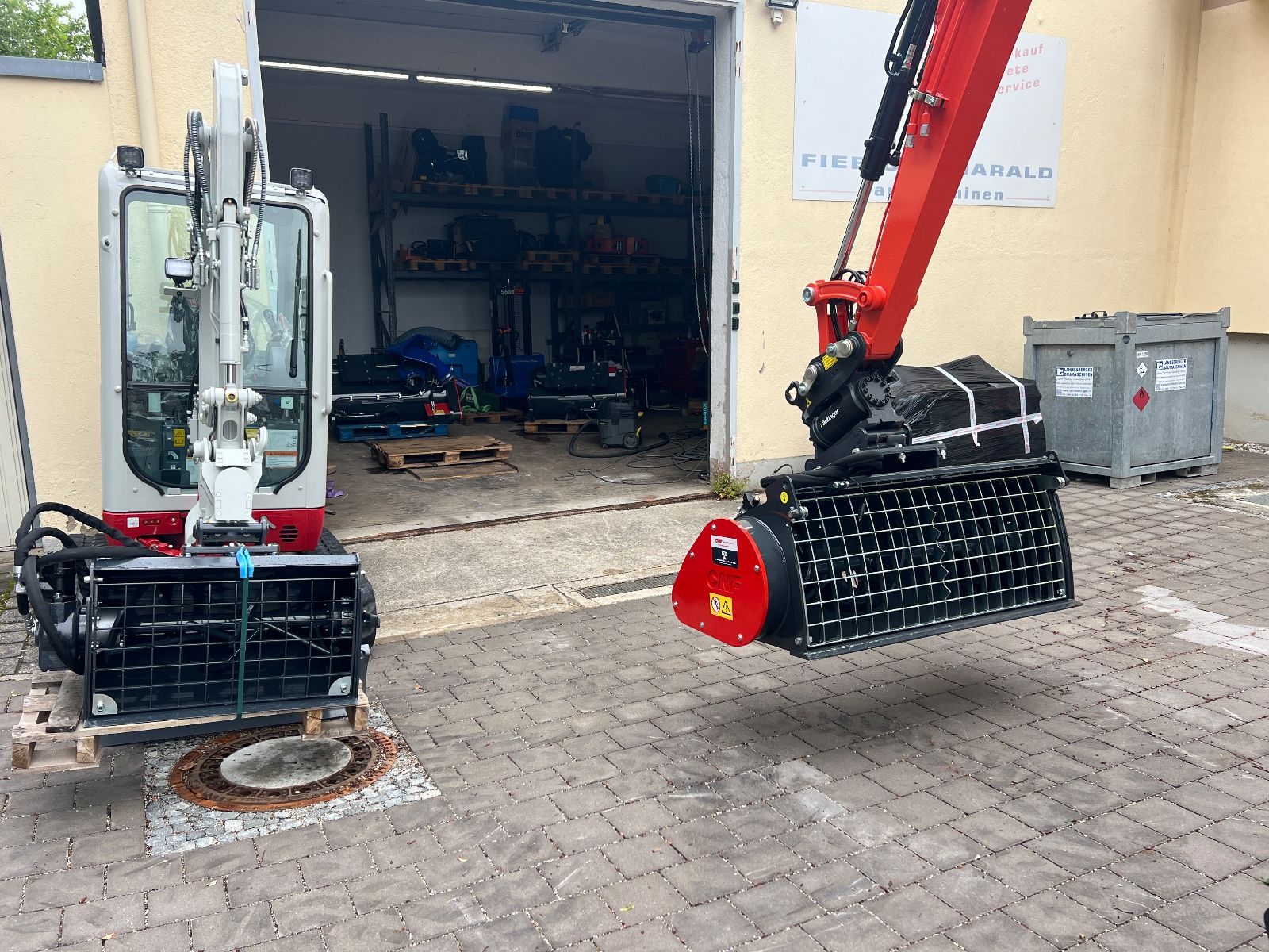 Fahrzeugabbildung Kubota CNF - BMX 200E  New für Radlader und Minibagger