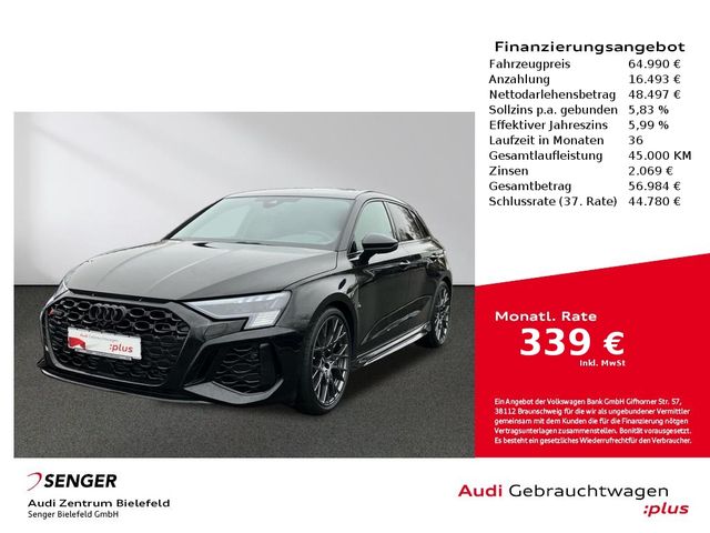 Audi RS3 Sportback 2.5 TFSI quattro Matrix Pano B&O