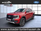 Ford Ranger Wildtrak e-4WD Doppelkabine Bluetooth LED - Ford Ranger: Rot