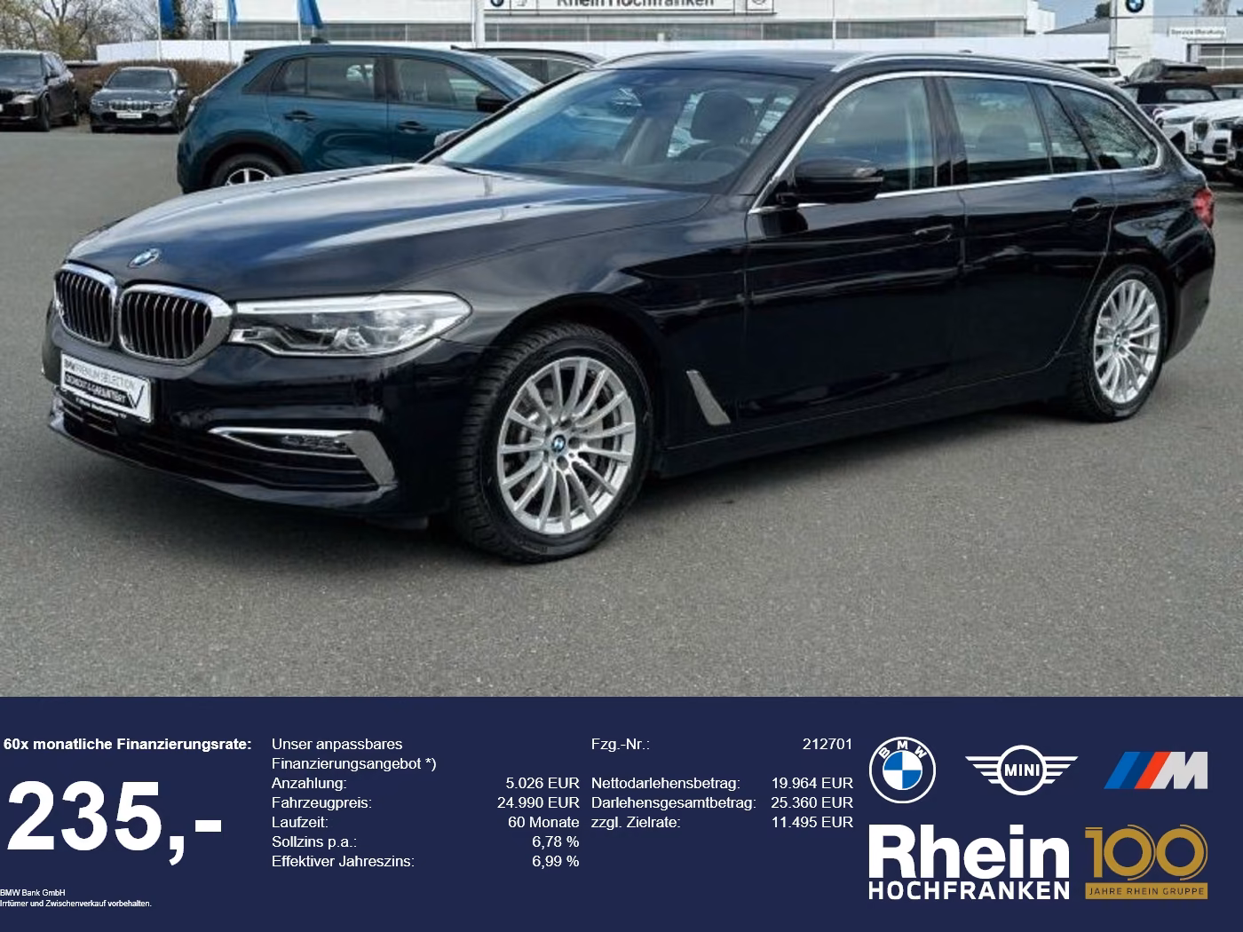 BMW 530d xDrive Touring Luxury Line ACC HUD HiFi