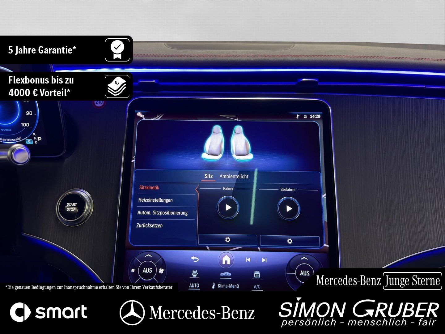 Fahrzeugabbildung Mercedes-Benz EQS 500 4M SUV AMG Pano DigiLight Airmatic 360