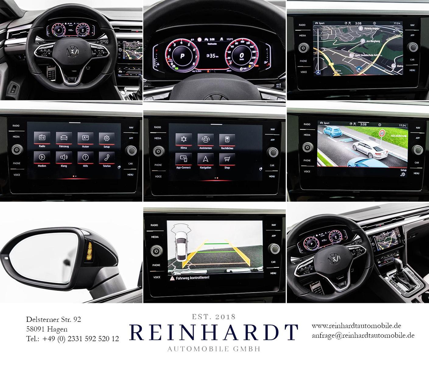 Volkswagen Arteon LIMOUSINE 2.0TSi R LINE 4M IQ-L/ACC/PANO, миниатюра 19