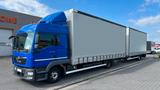 MAN TGL 12.250 EURO 6 XXL TANDEM 120 m³ 1.HAND - Tieflader Tandem