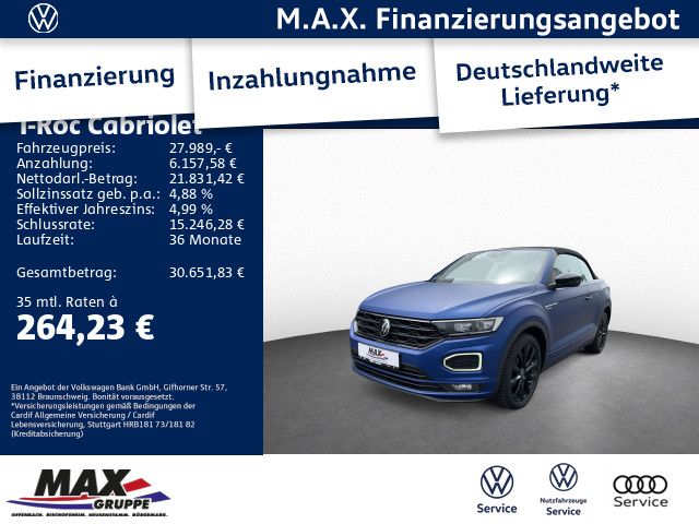 T-Roc Cabriolet 1.5 TSI DSG R-LINE EDITION BLUE