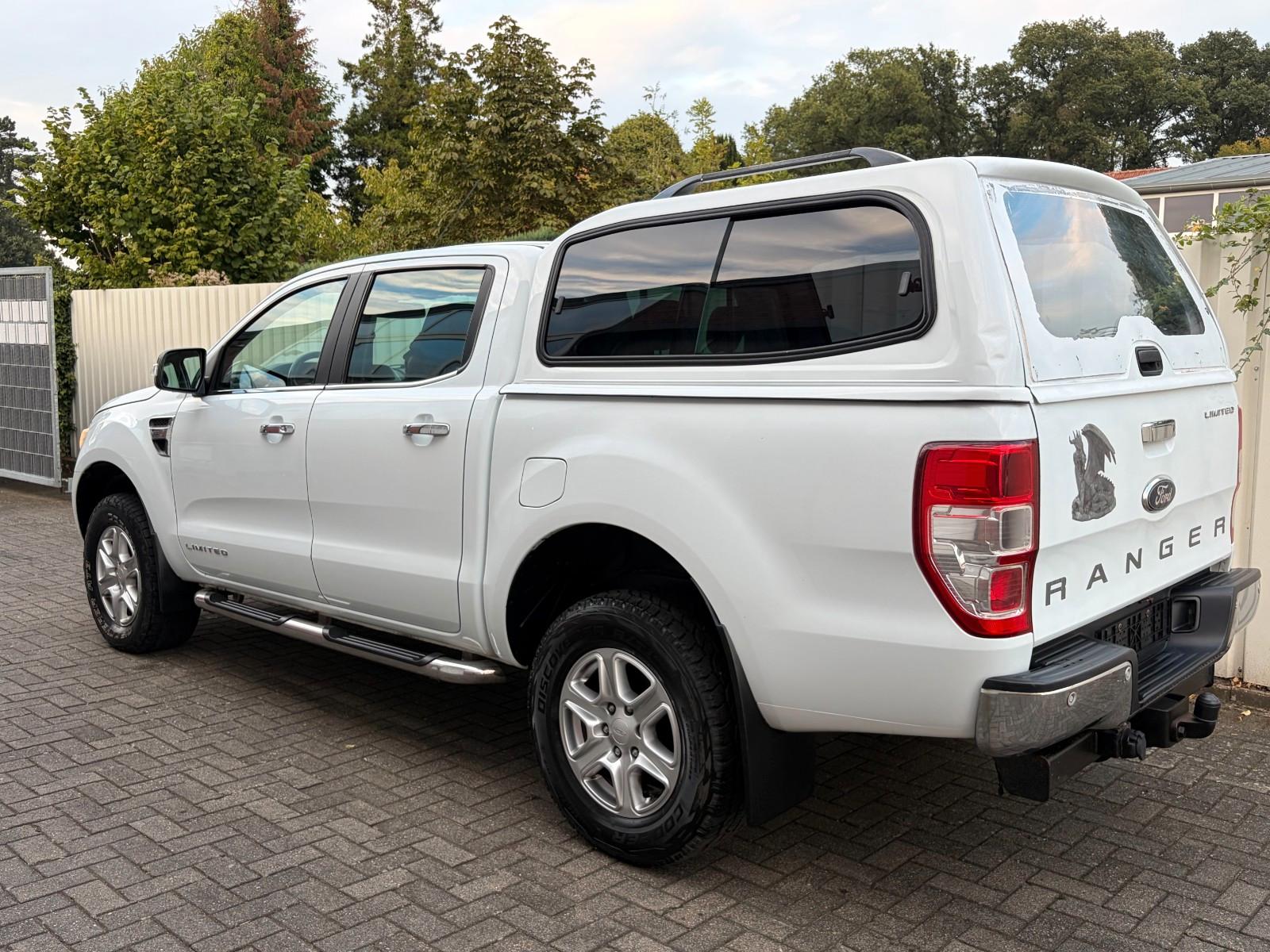 Ford Ranger Limited Double Cabine 4x4 2.2 TDCi 150 ch – BVM – Cuir – Attelage