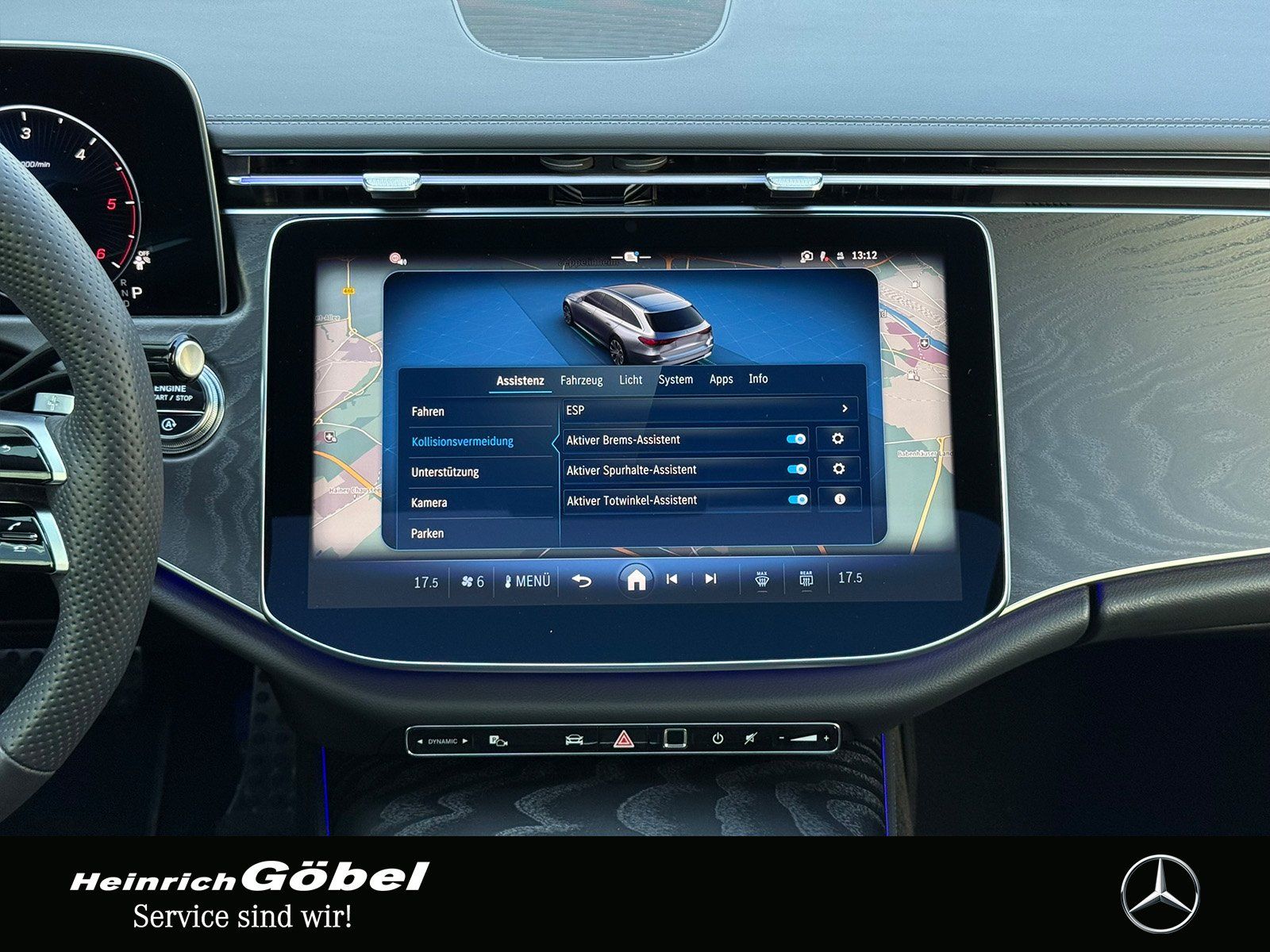 Fahrzeugabbildung Mercedes-Benz E 220 d T AMG*AHK*PANO*BURMESTER*DISTRONIC*TOTWI