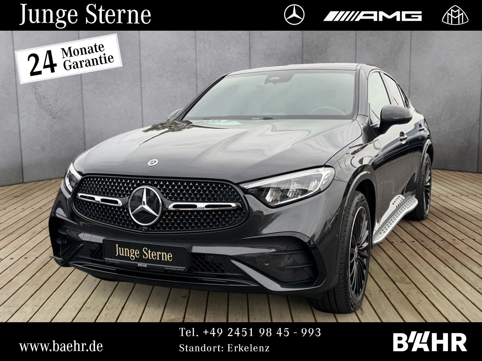 Mercedes-Benz GLC 300 d 4M Coupé AMG Night Pano 360° AHK LMR20 foto 1