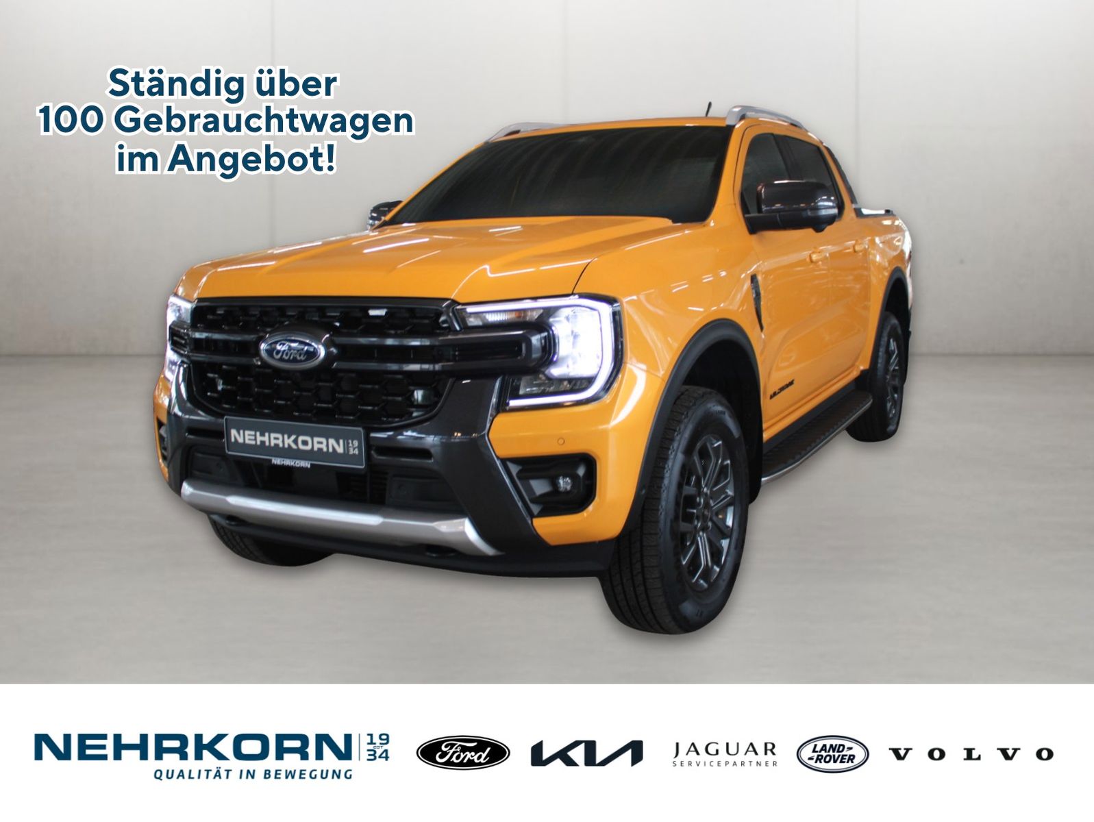 Fahrzeugabbildung Ford Ranger Wildtrak Automatik AHK Leder ACC CAM B&O