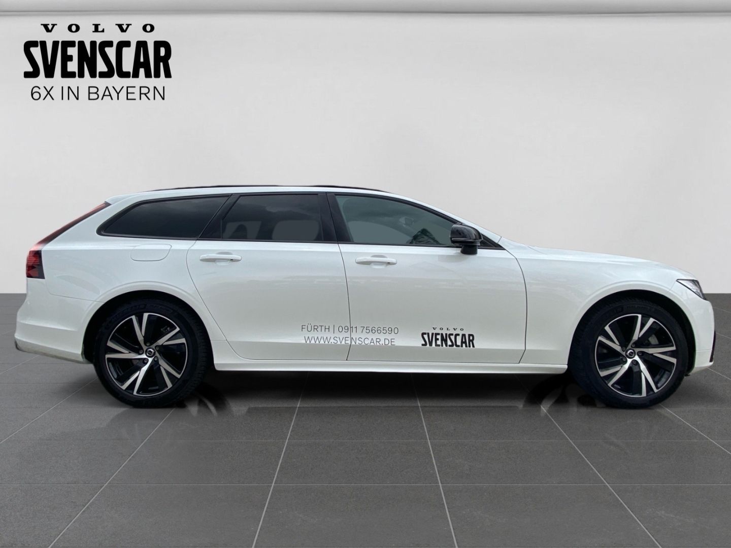 Volvo V90 Plus Dark T6 AWD Recharge Plug-In Hybrid HUD foto 6