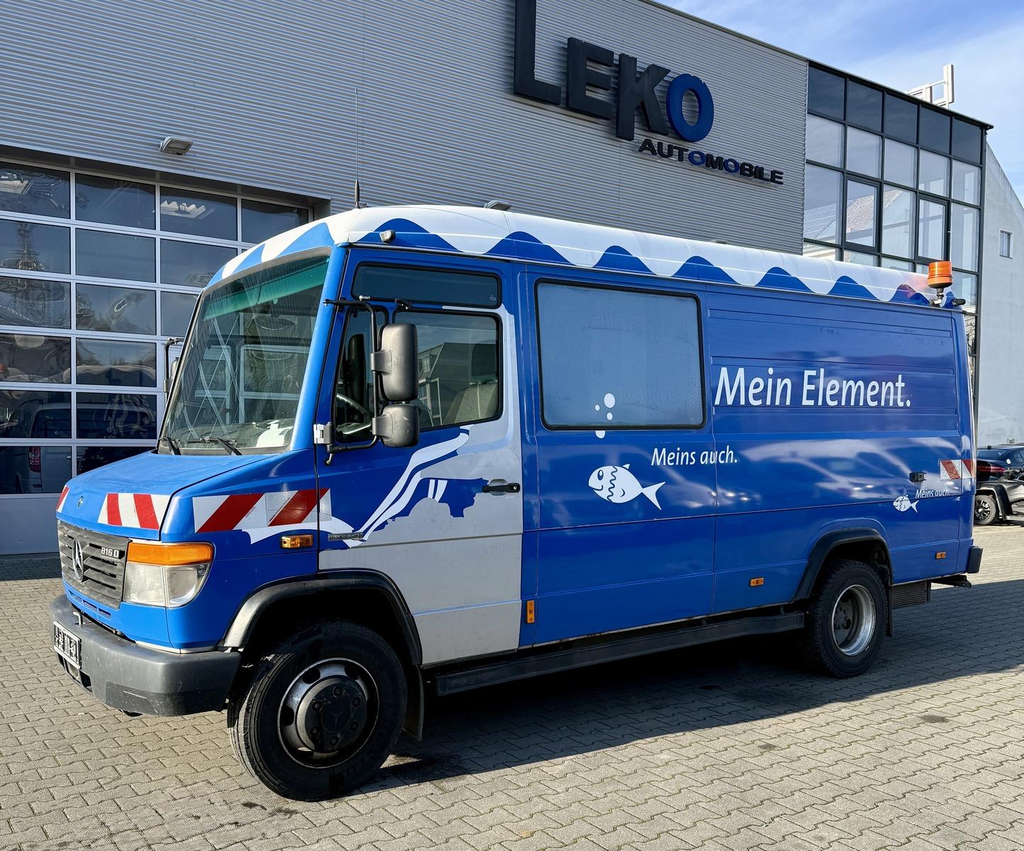 Mercedes-Benz Vario 816d WERKSTATT REGAL*