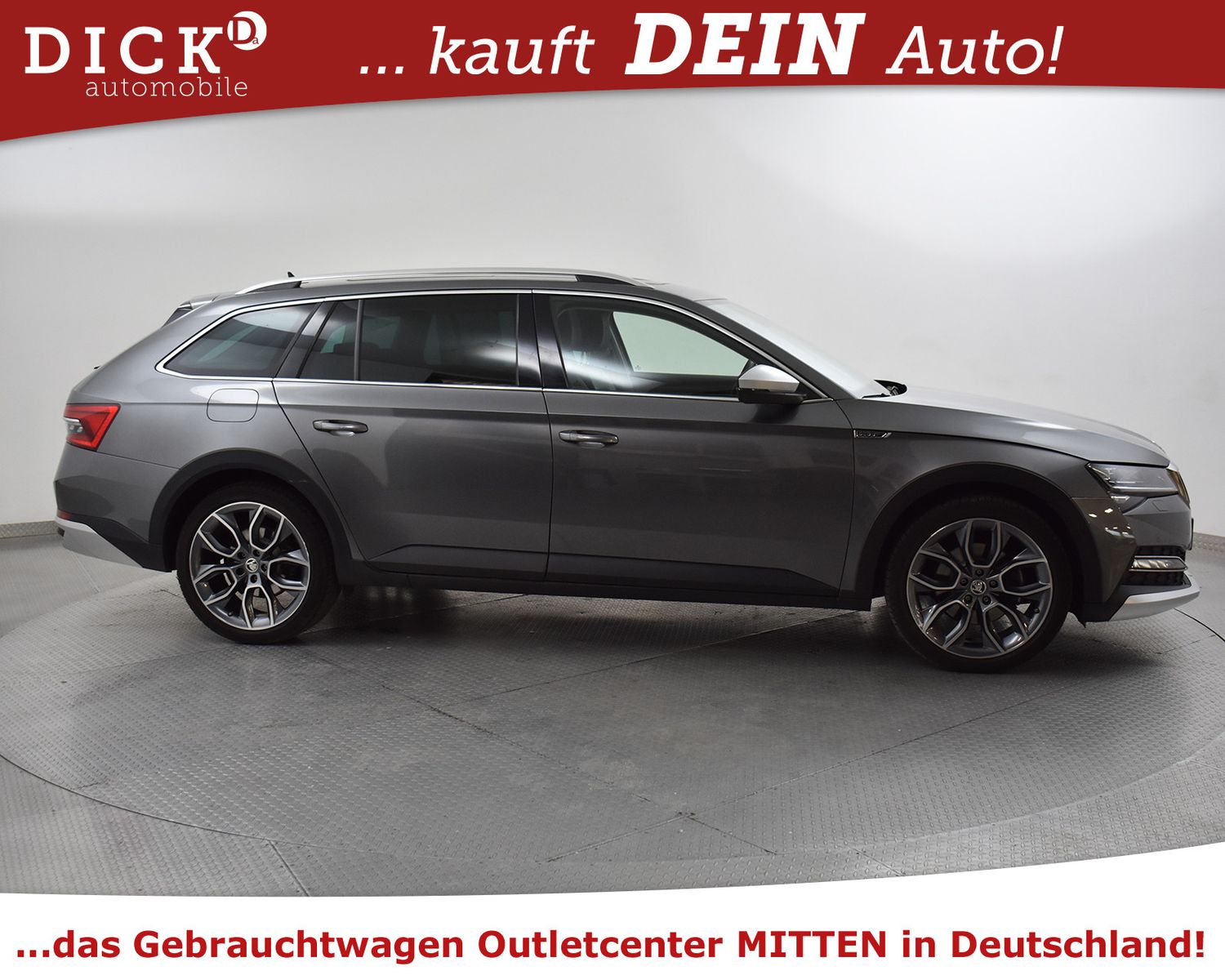SKODA Superb C 2.0d 4x4 Scout PANO+STDHZ+360+MEMO+VOLL - Image 2