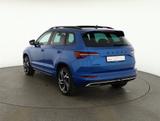 Skoda Karoq Sportline 1.5 TSI DSG Matrix ACC AHK Pano - : Blau, mit Navigationssystem