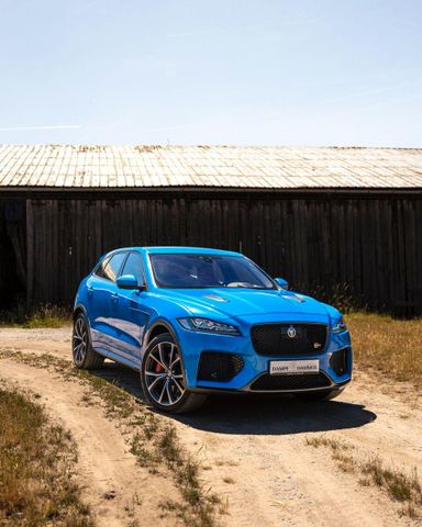 Jaguar F-PACE SVR P550 AWD 360° Meridian 22" Head-Up