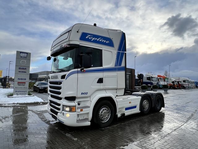 Scania R450 6x2 Topline trekker Steering / 2x Tank / Fu