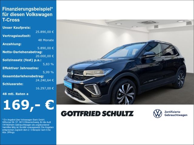 Volkswagen T-Cross 1.0 TSI LED NAV KAMERA SHZ Style ALLSEAS