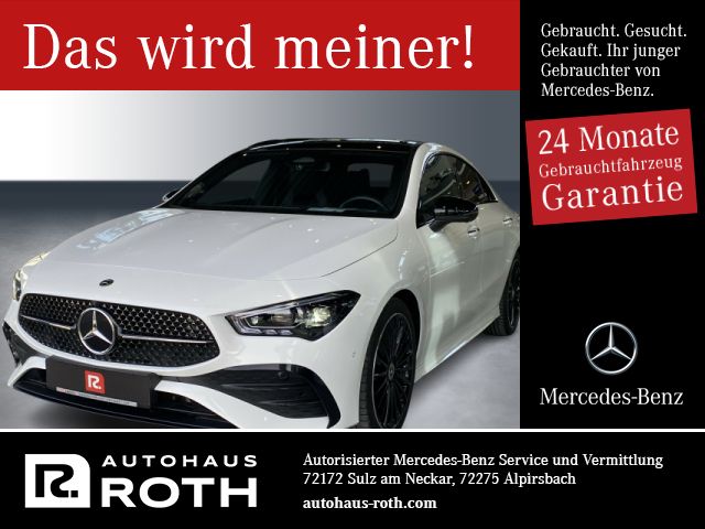 MERCEDES-BENZ CLA 200 AMG Sound M-Beam P-Dach Distr Night 19"
