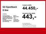Audi Q3 Sportback S line 35 TFSI 5JGar Assist+virtual - Audi: Q