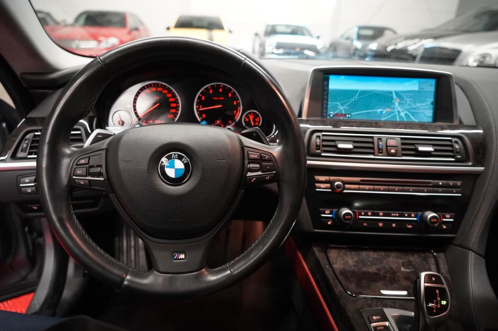 BMW 650 i F13 xDrive Coupé F13 – V8 4.4 408 ch – 1ère main - Suivi COMPLET – HUD – Navi Pro