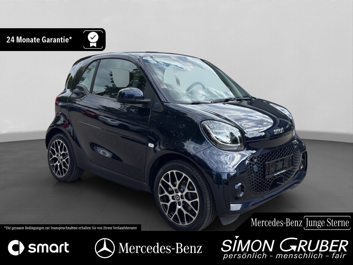 Fahrzeugabbildung Smart Smart fortwo EQ Prime Premium Leder Carbon