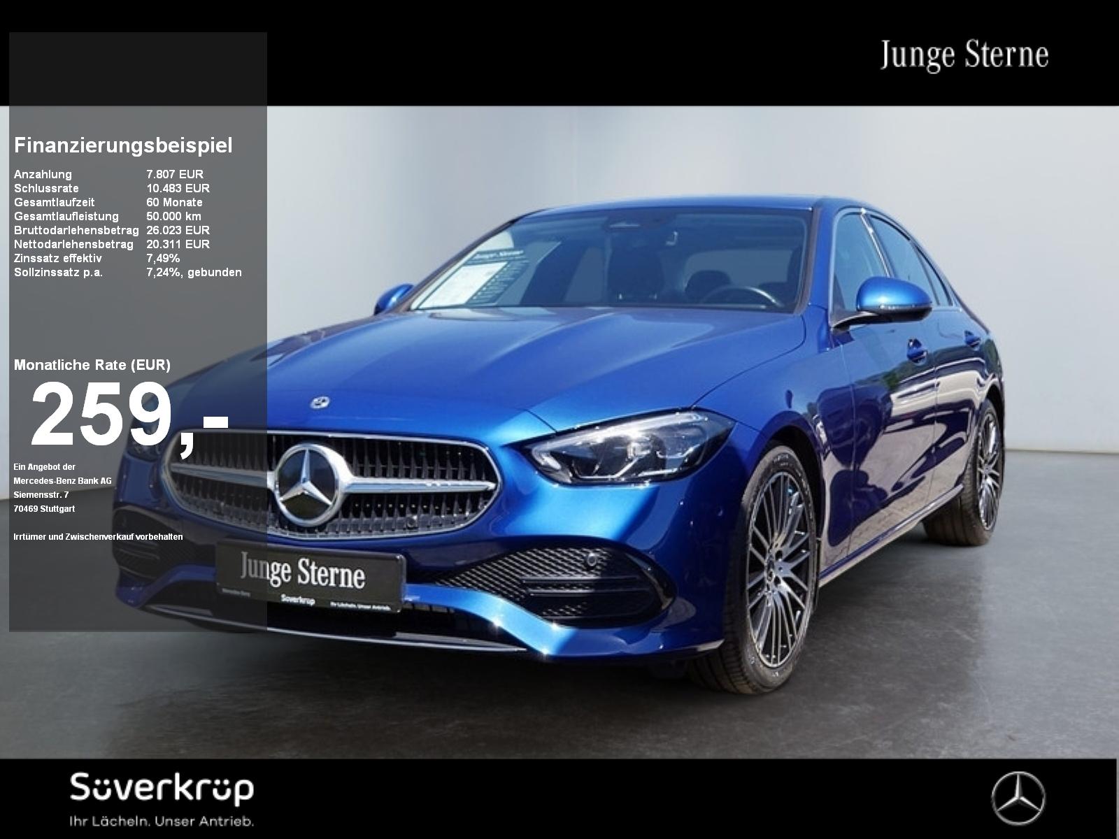 Mercedes-Benz C 180 AVANTGARDE AHK KAMERA SPUR PDC SHZ