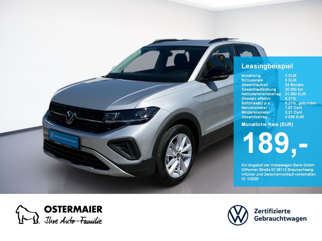 T-CROSS GOAL 1.0TSI 95PS NP.31t..LED.NAVI.ACC.5J