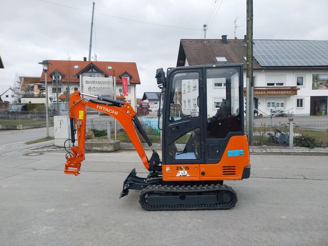 Hitachi ZX 19 mit Powertilt