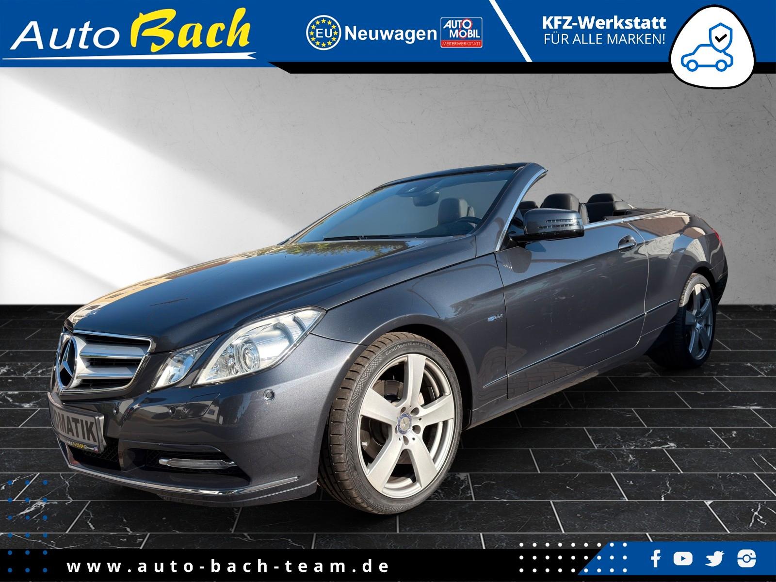Mercedes-Benz E 250 Cabrio CGI  Aircraft Klimaauto Leder TOP
