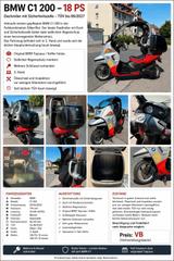 BMW C1 200ccm 2002 TÜV 06/27 Sitzheizung L... - BMW 2002 mit Benzin-Antrieb: Automatik