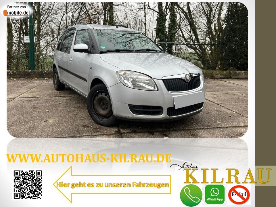 SKODA Roomster Style 1.Hand AHK Klima Sitzheizung