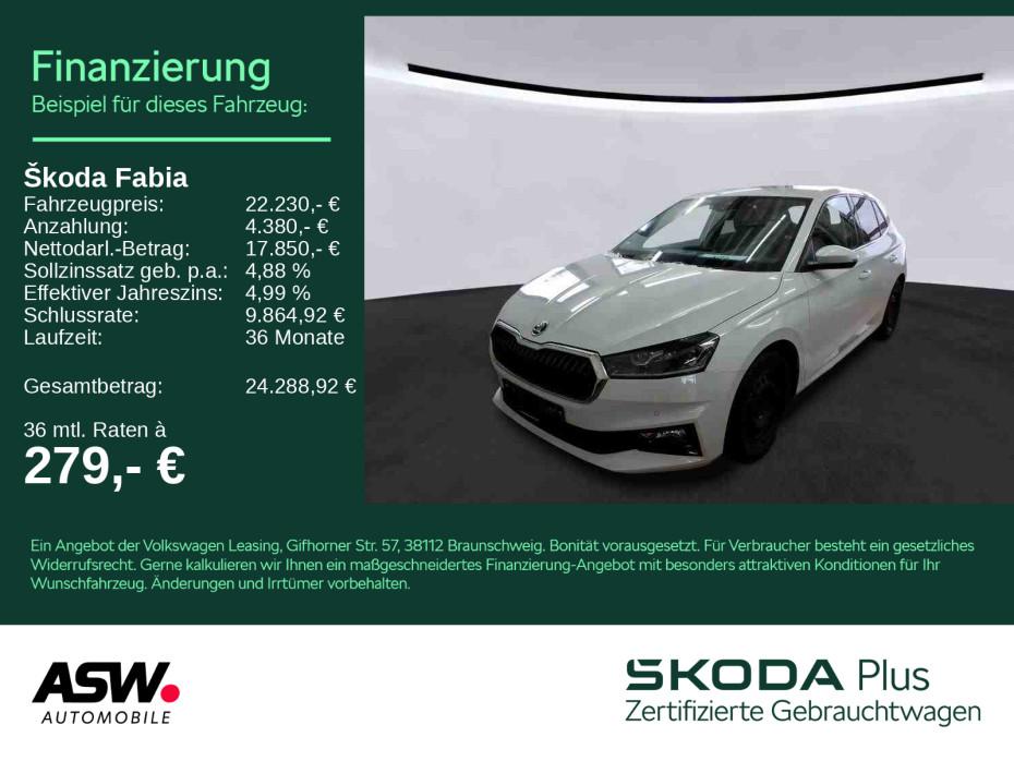 Skoda Fabia Style 1.5TSI DSG LED Klima Navi PDC SHZ VC