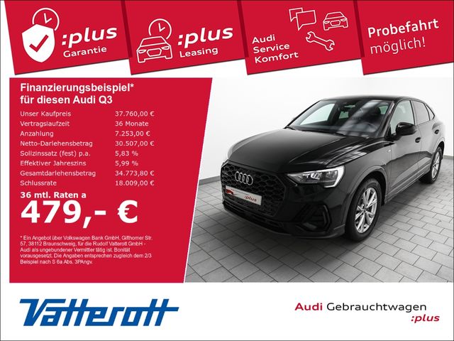 Audi Q3 Sportback 45 TFSI S-tronic quattro S line Nav