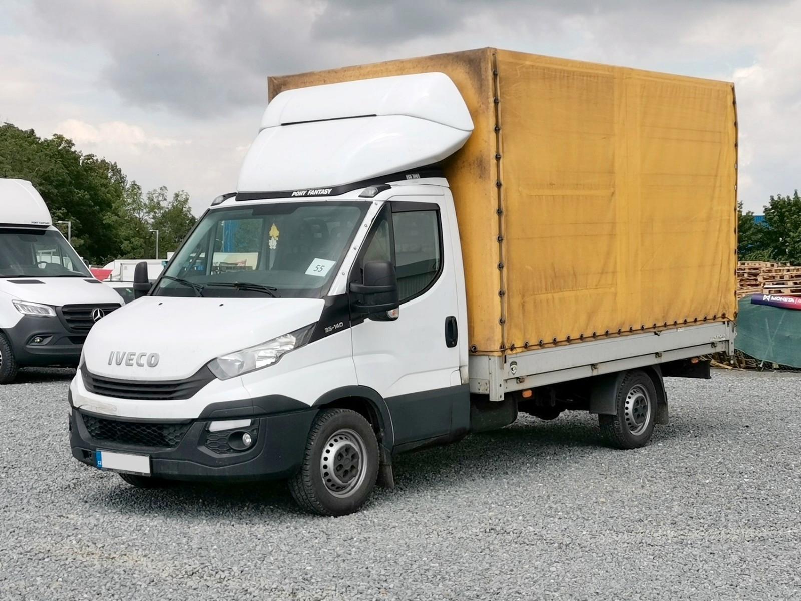 Iveco Daily 35S14 PRITSCHE 7 PALETTEN/ KLIMA