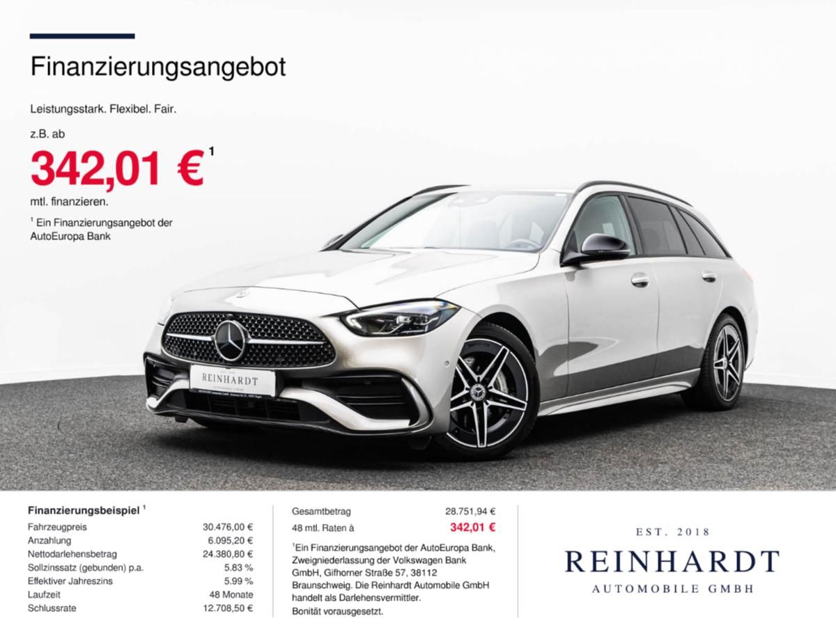 Mercedes-Benz C 300d T AMG LINE NIGHT 18Z./DISTRO+/AHK/KAMERA