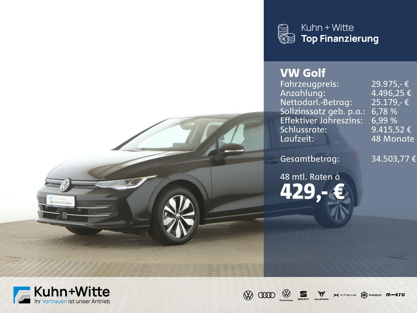 Volkswagen Golf VIII 1.5 TSI Goal AHK+LED+RFK+Navi+AppleCar