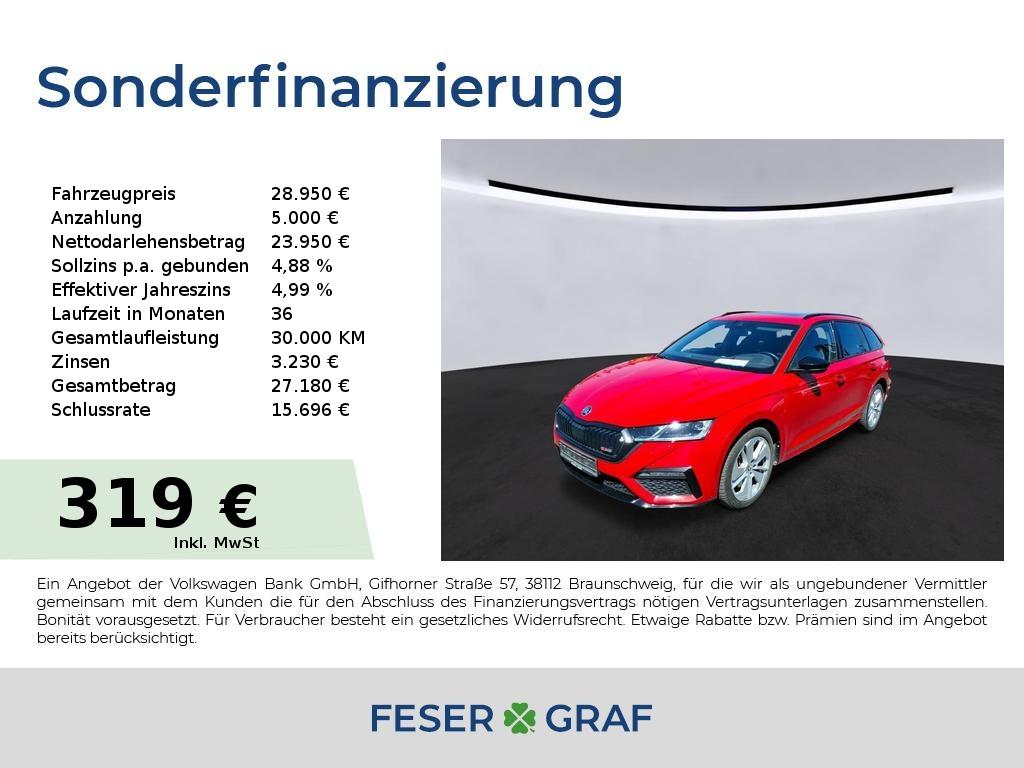 Skoda Octavia Combi RS iV 1.4 TSI - NAV/HUD/KAMERA/ACC