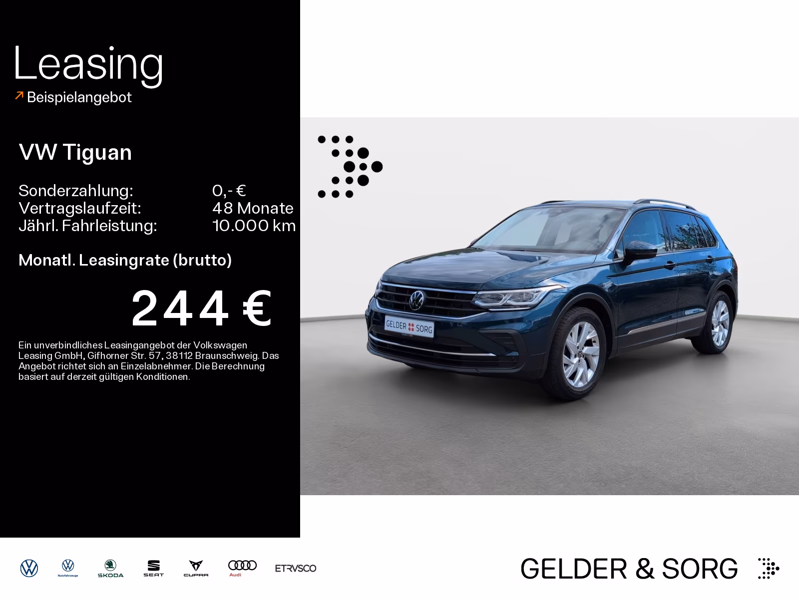 Volkswagen Tiguan 1.5 TSI Life AHK*RFK*Navi*H&K*ACC*DAB+