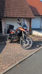 BMW F800GS Koffer, Topcase, Wunderlich Windsch.Verst - BMW WUNDERLICH