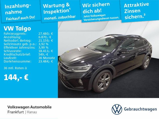 Volkswagen Taigo 1.5 TSI DSG R-Line Navi 17"Alu IQ.Light Rü