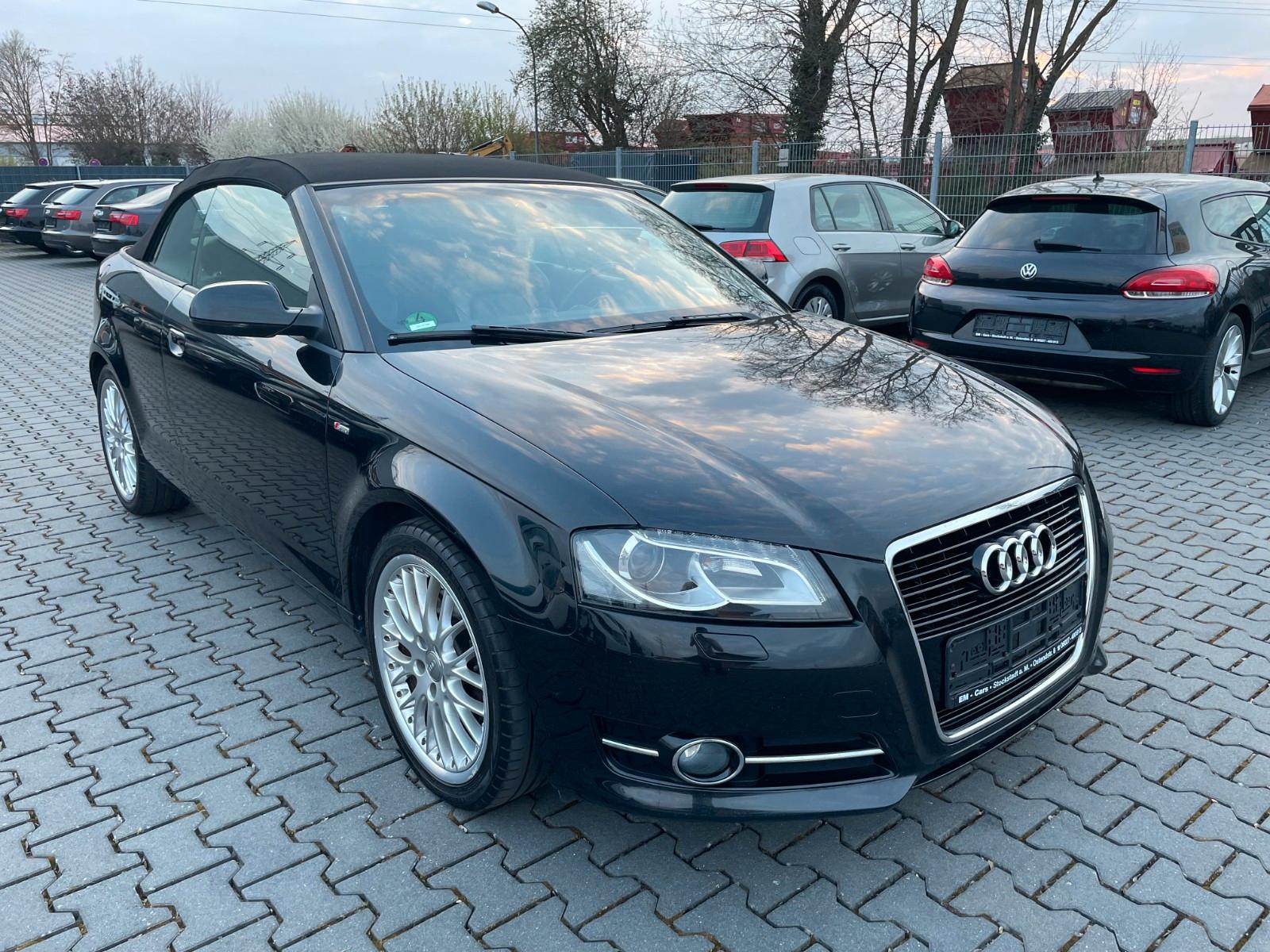 Audi A3 2.0 TFSI S-LINE Cabriolet Navi Leder 18"ALU