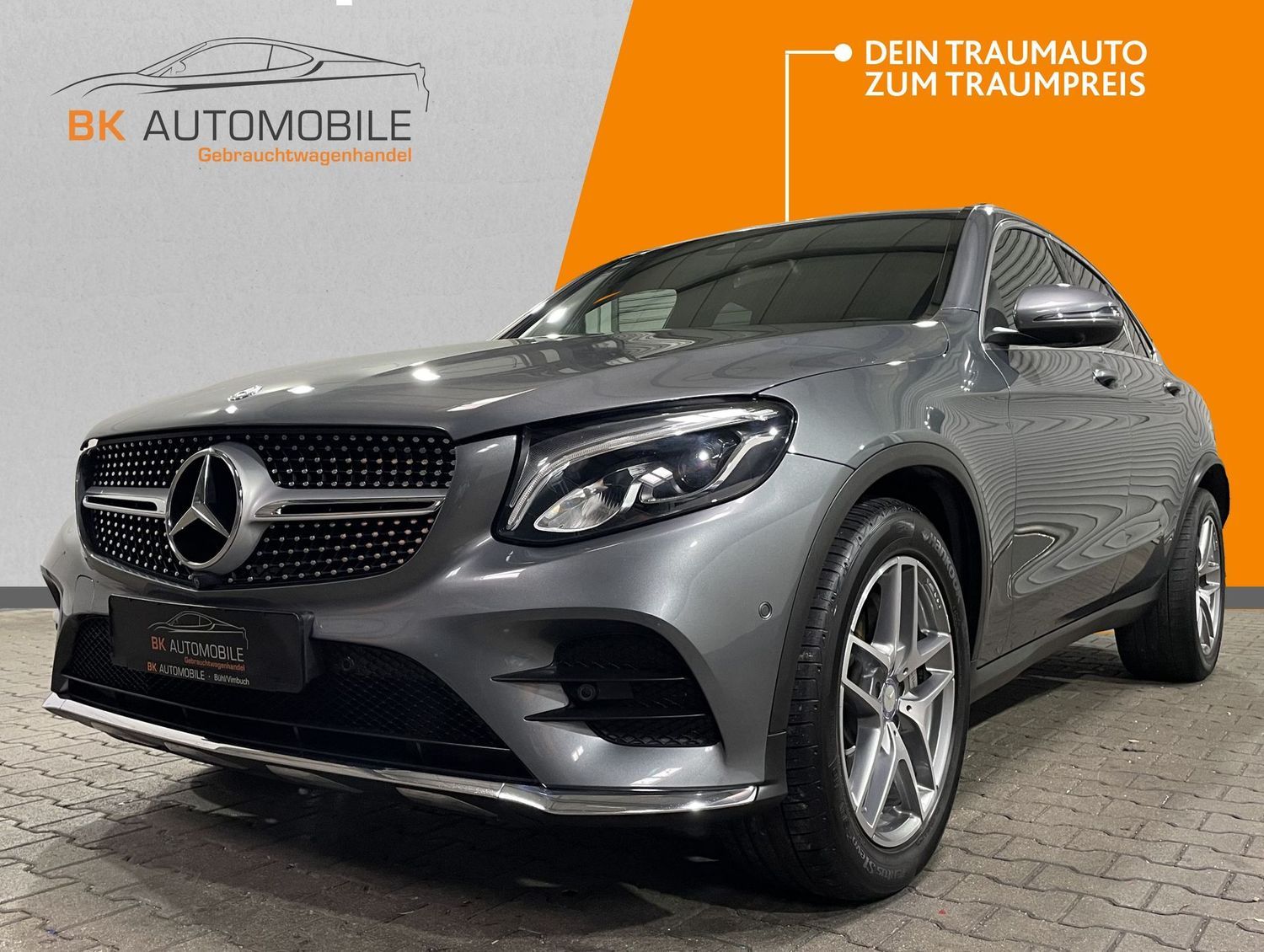 Fahrzeugabbildung Mercedes-Benz GLC 220 d 4Matic AMG RideControl#LED#360°#Ambien