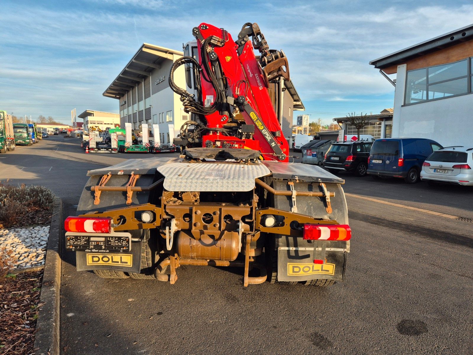 Fahrzeugabbildung Mercedes-Benz Arocs 3351 LS 6x6 Palfinger S260Z96 Y Crane