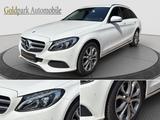 Mercedes-Benz C 220d T BlueTec/VOLL-LED/BURMESTER/AHK/GARANTIE - weiße Mercedes-Benz C 220