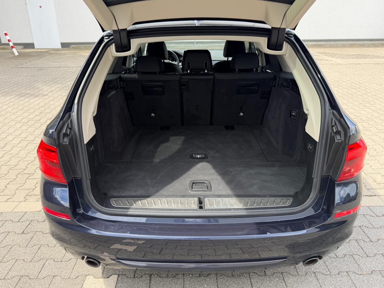 BMW 520D SPORT LINE 190CH BVA - HAYON ÉLECTRIQUE - VOLANT EN CUIR - SELLERIE CUIR - HISTORIQUE ENTRETIEN COMPLET BMW